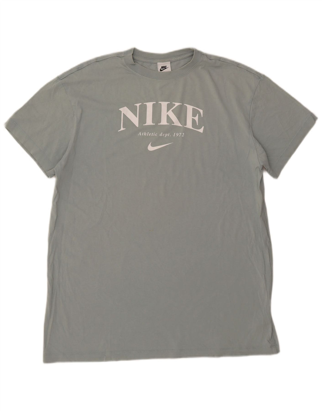 Мужская футболка с рисунком Nike, большой синий хлопок