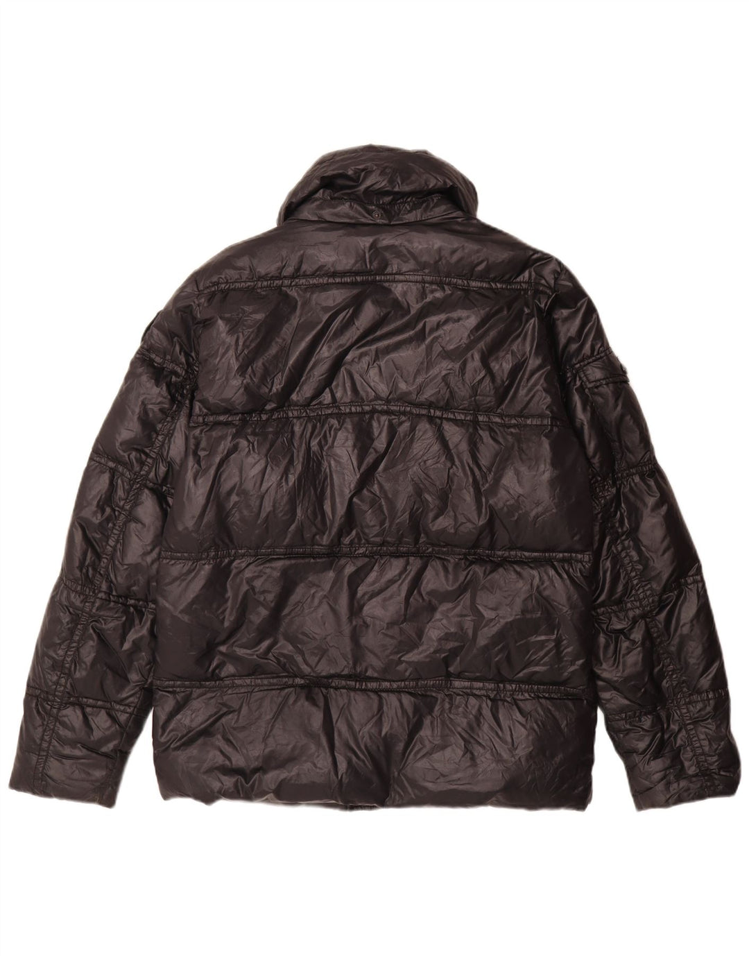 Мужская стеганая куртка Blauer UK 38 средний черный полиамид