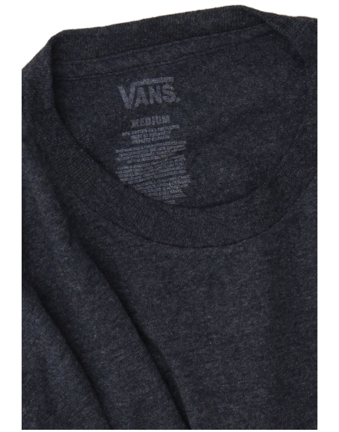 Мужская футболка с рисунком Vans, средний синий в крапинку