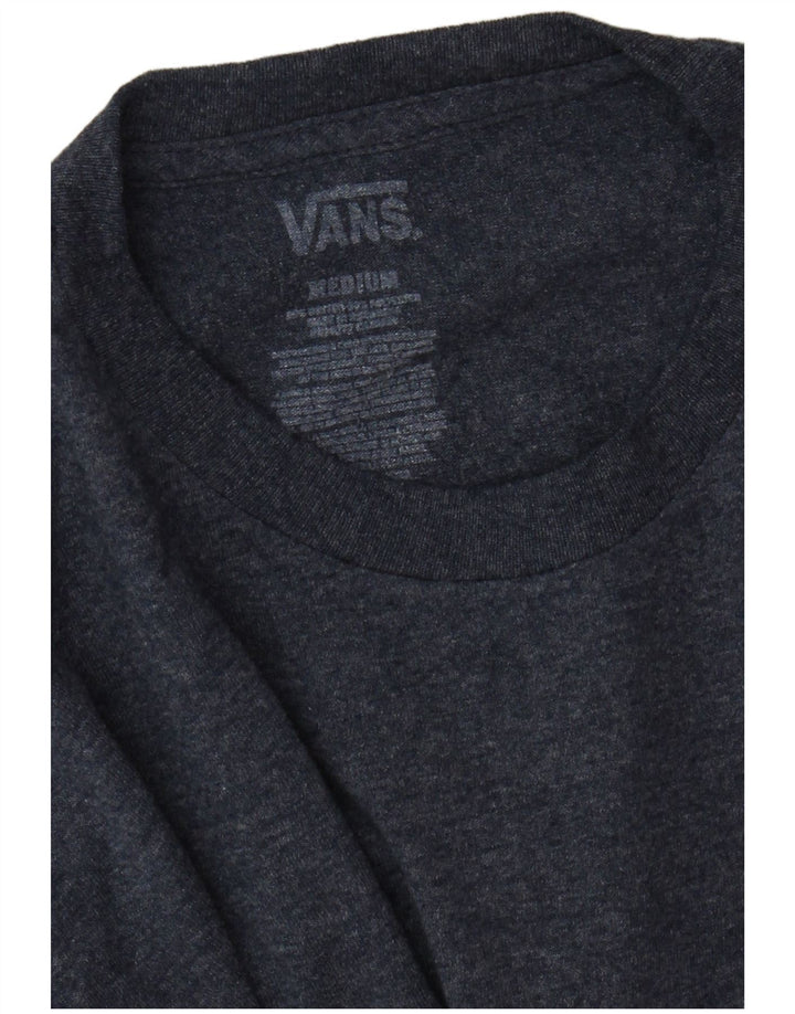 Мужская футболка с рисунком Vans, средний синий в крапинку