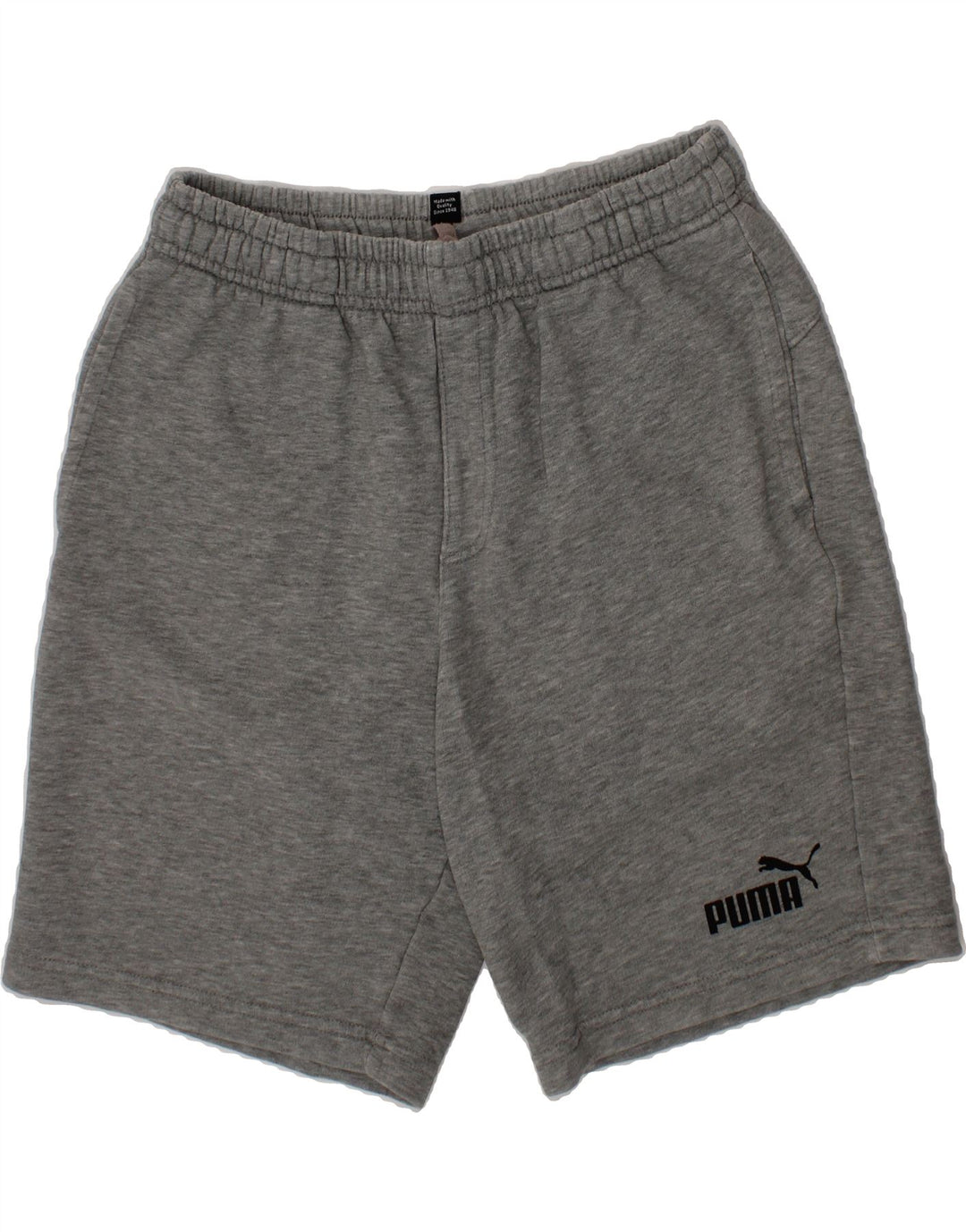 PUMA Boys Sport Shorts 13-14 Years XL Grey Vintage Puma and Second-Hand Puma from Messina Hembry 