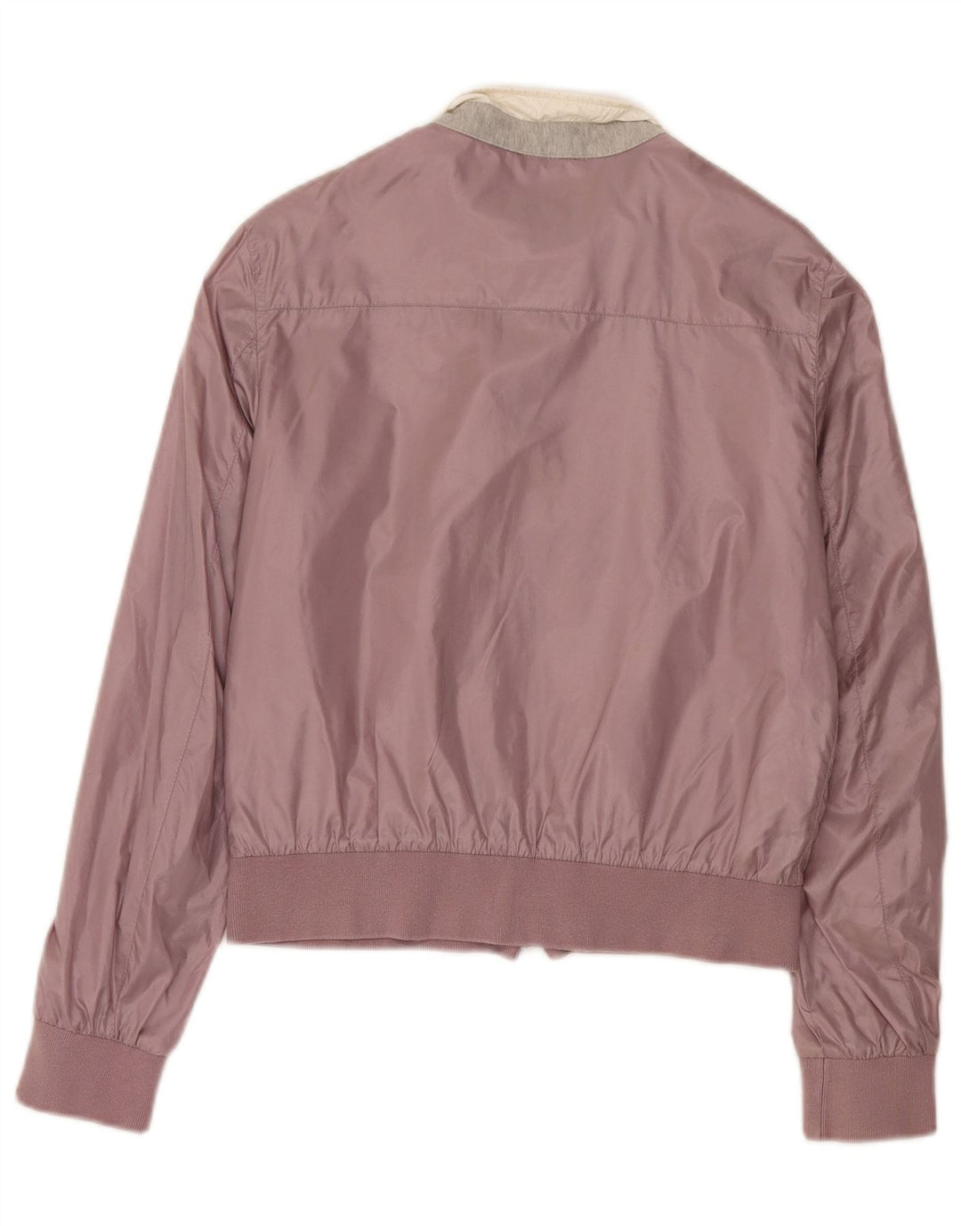 Женский бомбер Fay UK 14, большой фиолетовый, полиамид с цветными блоками