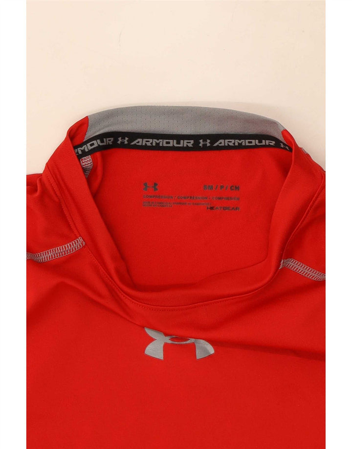 Мужская компрессионная футболка Under Armour, маленький красный
