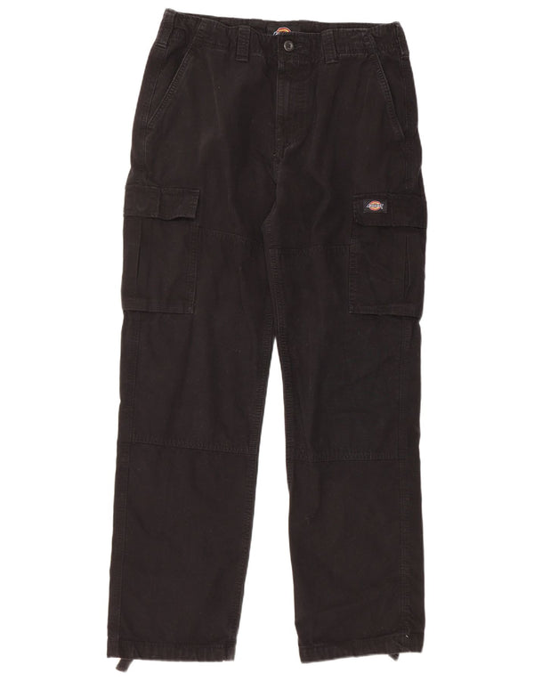 Мужские прямые брюки-карго Dickies W30 L30, черные, хлопковые
