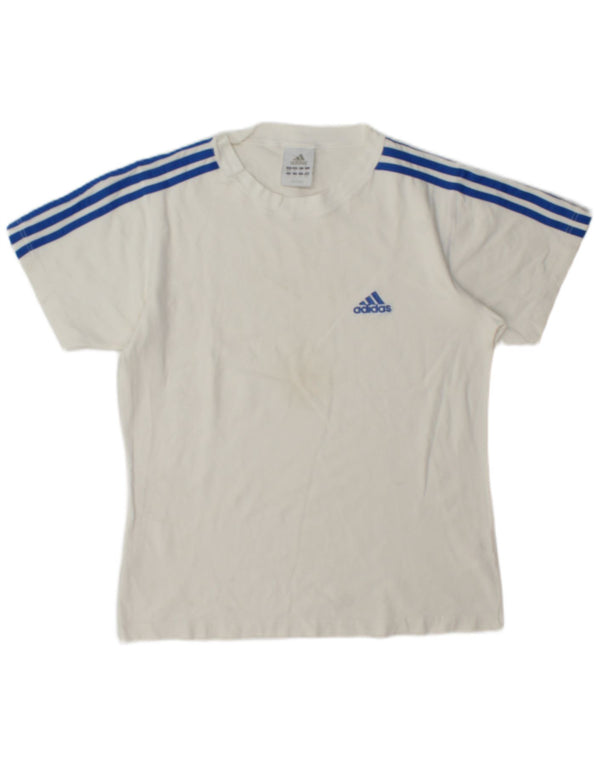 Мужская футболка Adidas Top UK 40/42, средний белый хлопок