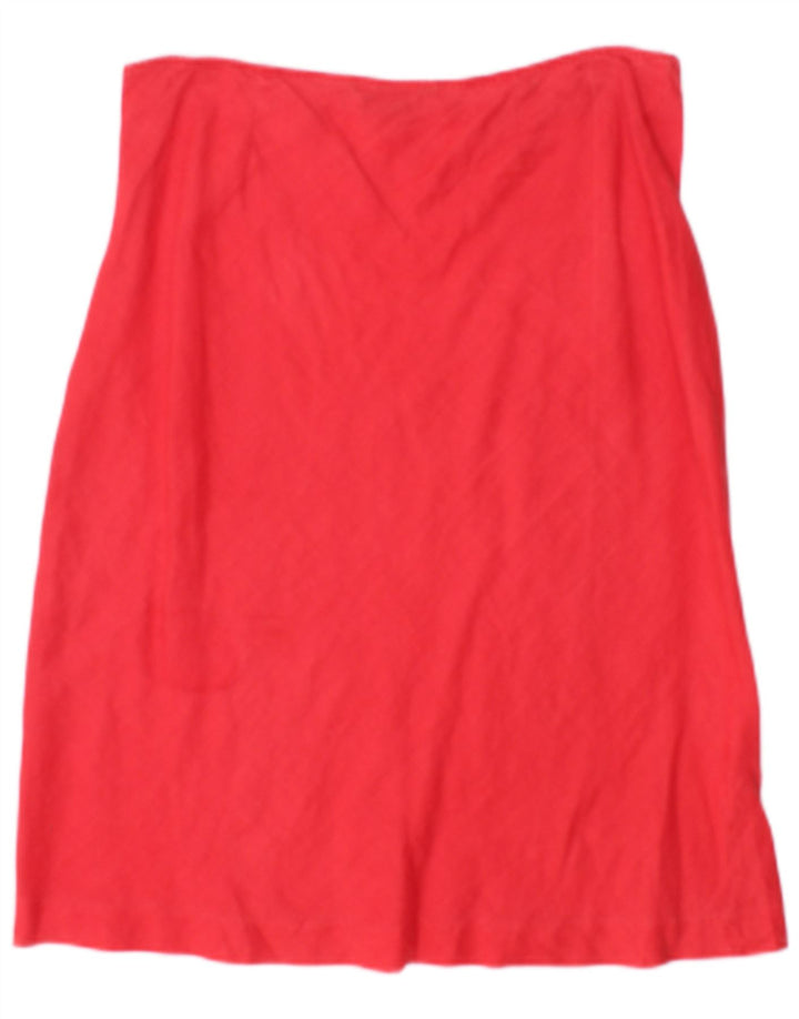 Женская юбка-трапеция Zara Medium W28 Red Ramie