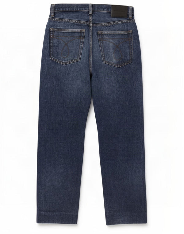 Мужские прямые джинсы Calvin Klein W33 L28, синий хлопок
