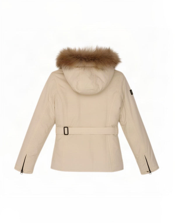 Женская дождевик с капюшоном Refrigiwear UK 10, маленький белый
