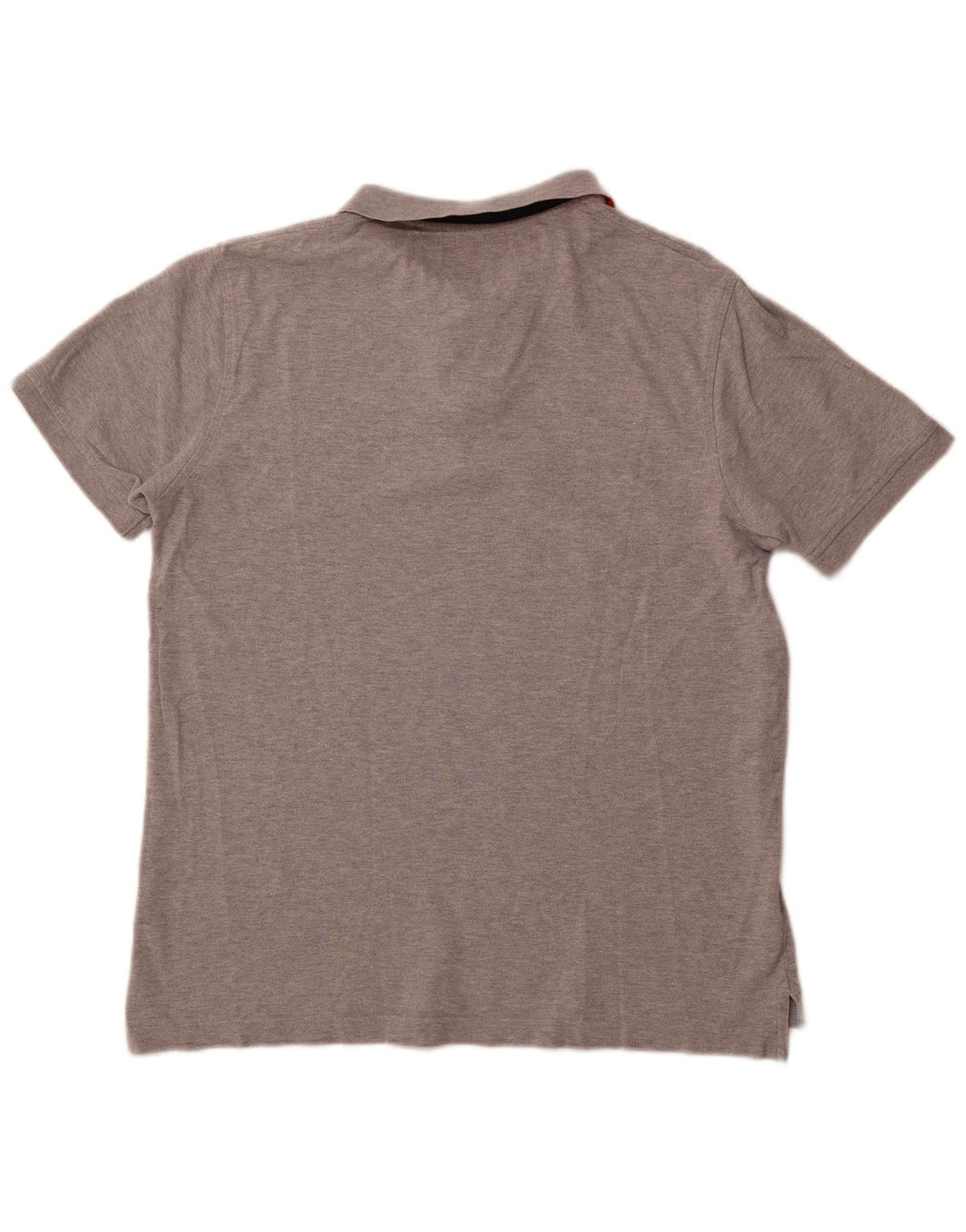 TOMMY HILFIGER Мужская рубашка-поло приталенного кроя XL, серый хлопок