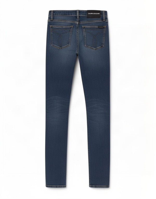Джинсы скинни для мальчиков Calvin Klein 13-14 лет W26 L29 синие
