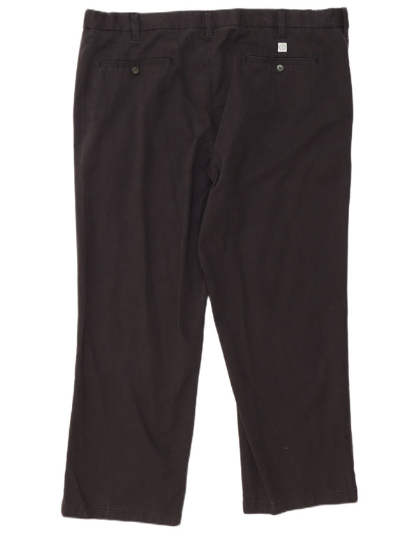 Мужские брюки чиносы Marks & Spencer Blue Harbor Regular Fit W44 L29 черные
