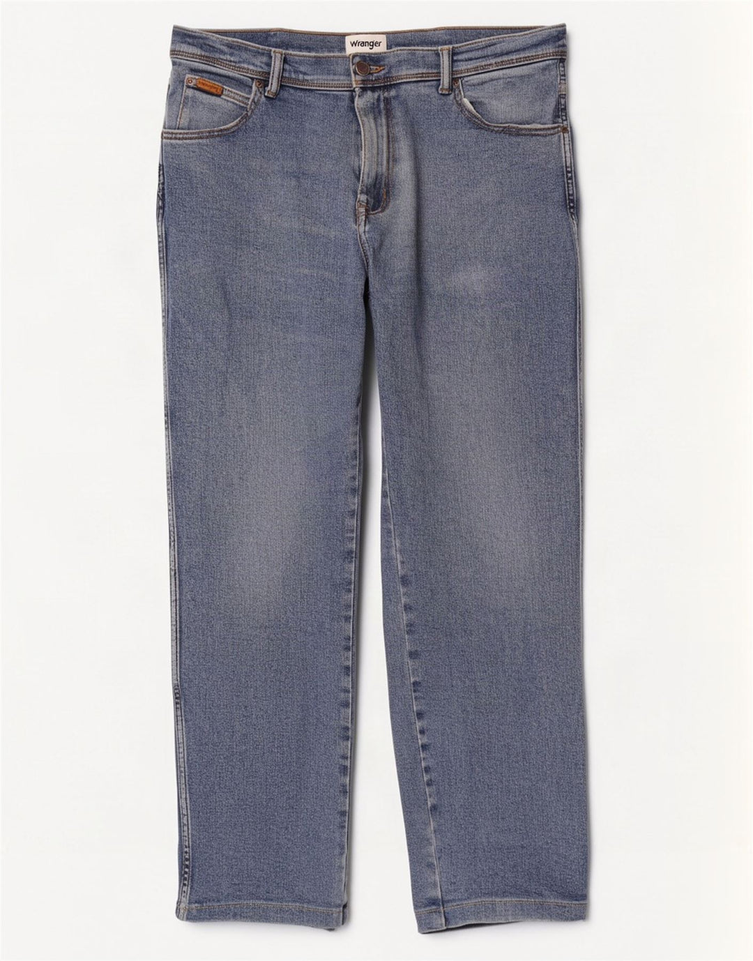Мужские прямые джинсы Wrangler W36 L32, синий хлопок