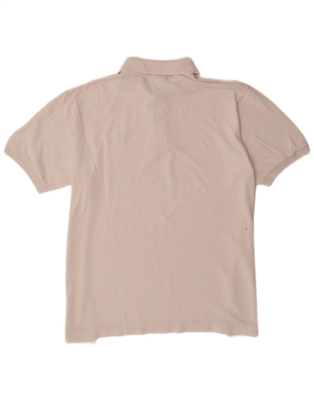 Мужская рубашка-поло Lacoste, размер 7, 2XL, белый хлопок