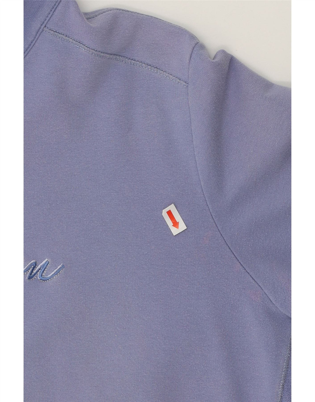 CHAMPION Womens Easy Fit Graphic Tracksuit Top Jacket UK 14 Medium Purple Vintage Champion and Second-Hand Champion from Messina Hembry 