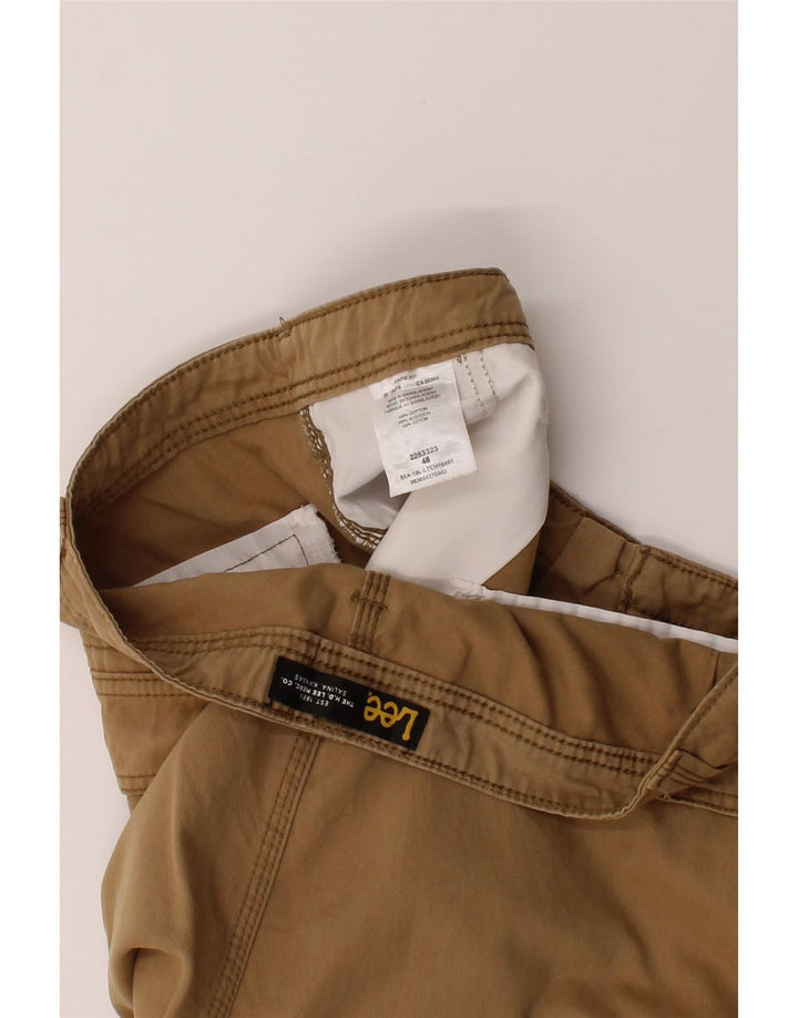 LEE Mens Cargo Shorts W48 4XL Beige Cotton Vintage Lee and Second-Hand Lee from Messina Hembry 