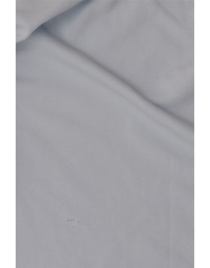 Мужская рубашка-поло LACOSTE, размер 5, большая синяя, хлопок