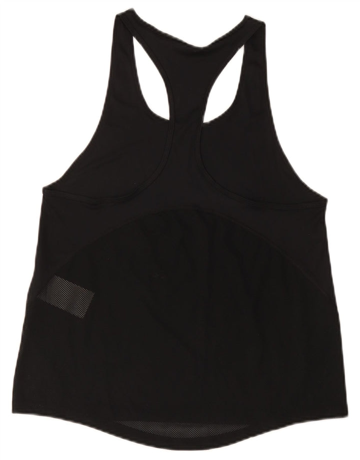 Женский жилет Nike Dri Fit Top UK 10, маленький черный полиэстер