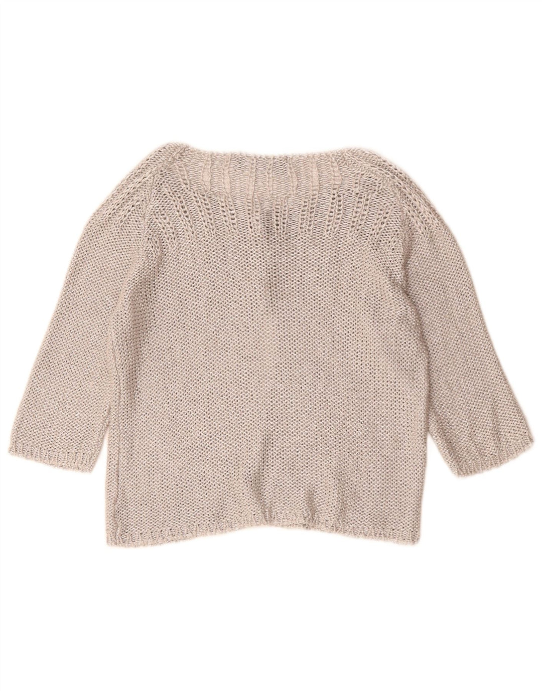 Женский кардиган с рукавом 3/4 ZARA UK 12, средний серый цвет