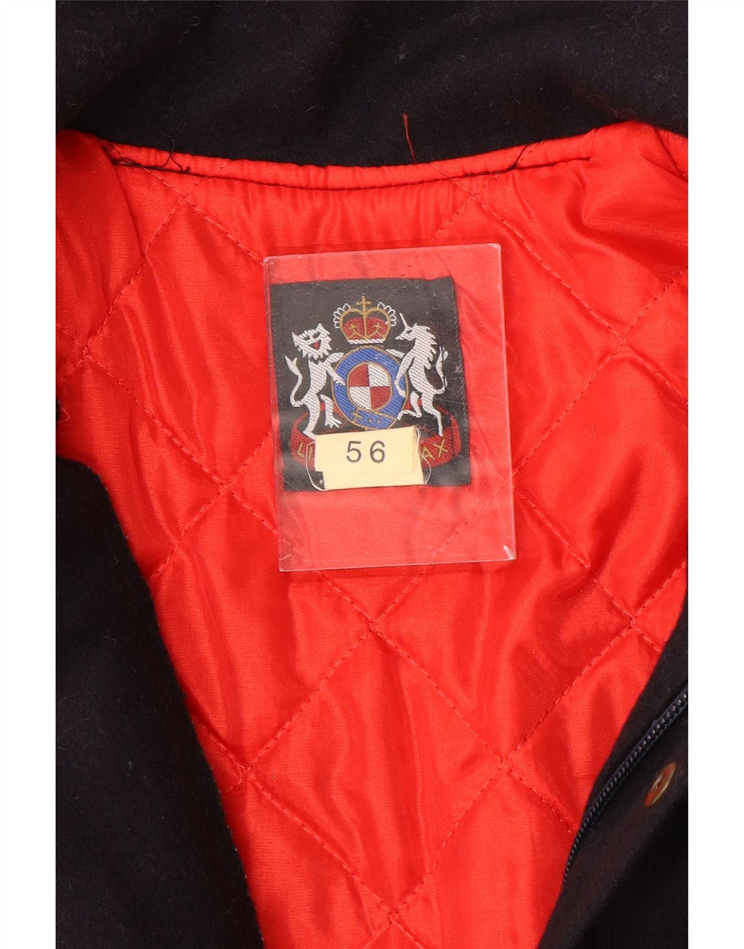 ВИНТАЖНАЯ Мужская ветровка IT 56 3XL Темно-Синяя