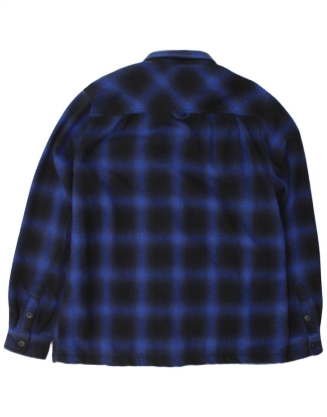 Мужская фланелевая рубашка Superdry Lumberjack XL, темно-синяя клетка, полиэстер