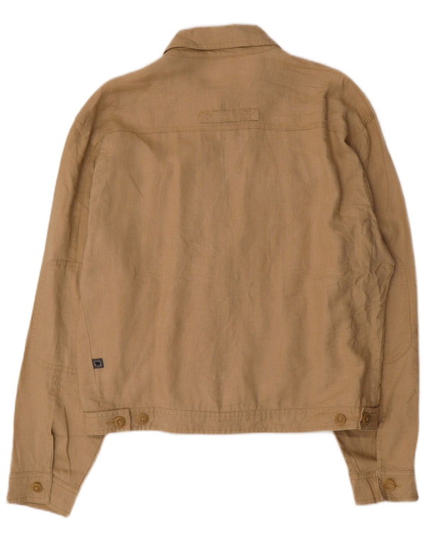 Pal Zileri Женская куртка IT 52 2XL Бежевый лен