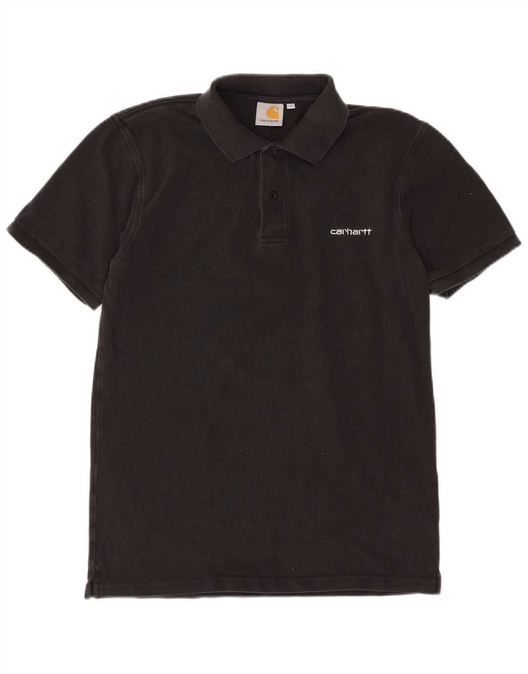 Мужская рубашка-поло Carhartt, маленькая черная, хлопок