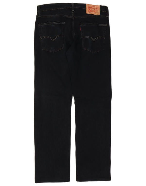 Мужские прямые джинсы Levi's 513 W31 L29 темно-синие, хлопок