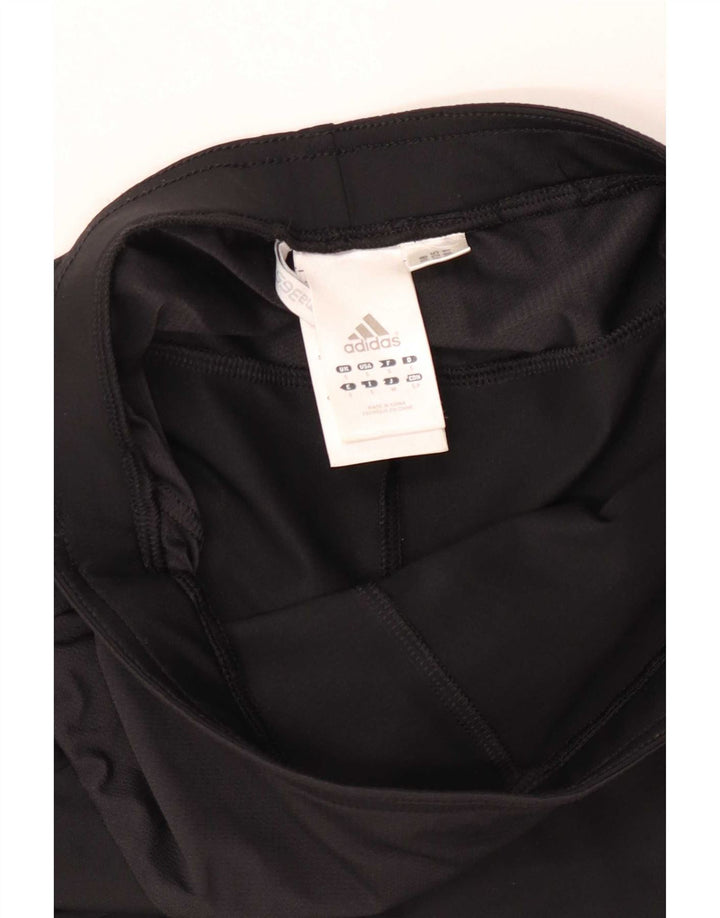 Adidas Женские шорты Clima 365 Skort UK 8, маленькие, черные, нейлоновые