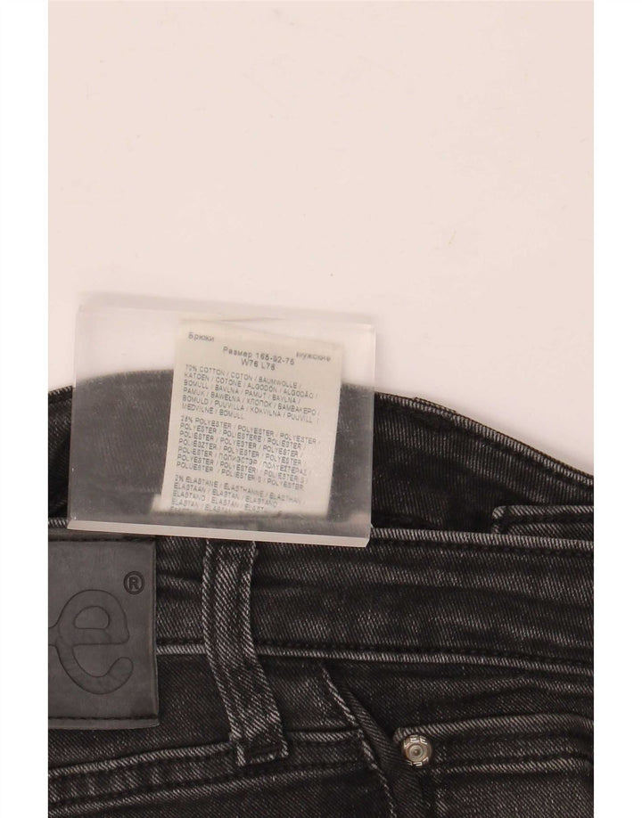 Мужские джинсы Lee Malone Slim W30 L30, черный хлопок