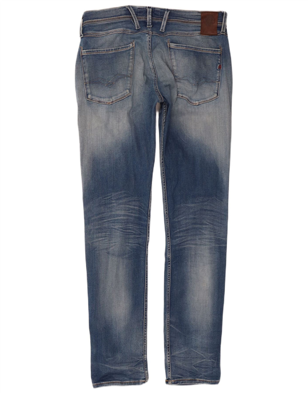 Мужские джинсы Replay Anbass Slim W33 L34, синие, хлопок