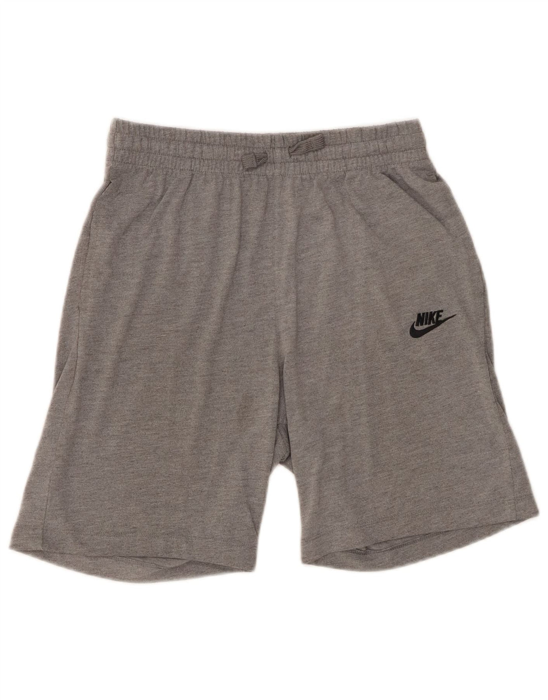 Спортивные шорты Nike для мальчиков 13–14 лет XL, серый полиэстер с крапинками