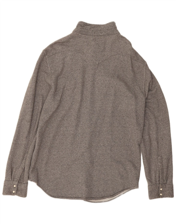 Мужская фланелевая рубашка Levi's 2XL, серый хлопок