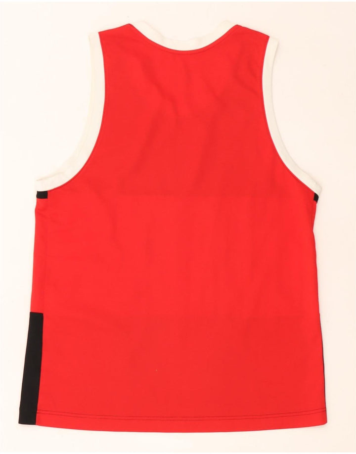 Мужской жилет с графическим рисунком Nike Dri Fit, большой черный, цветной блок