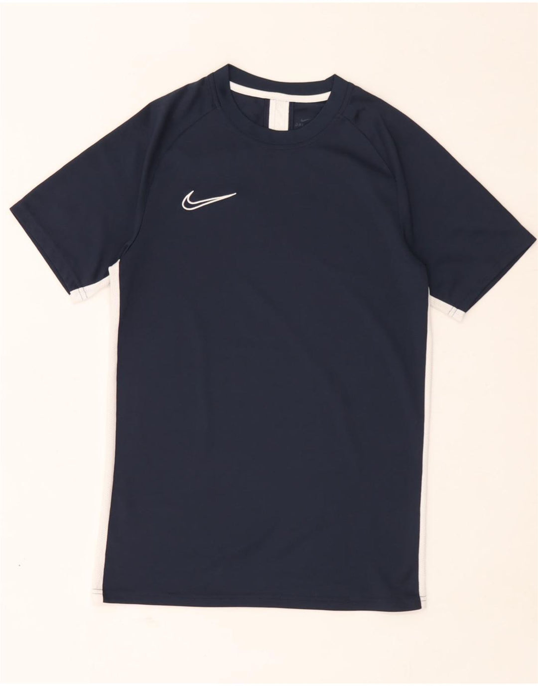 Мужская футболка Nike Dri Fit, маленький темно-синий цветной блок