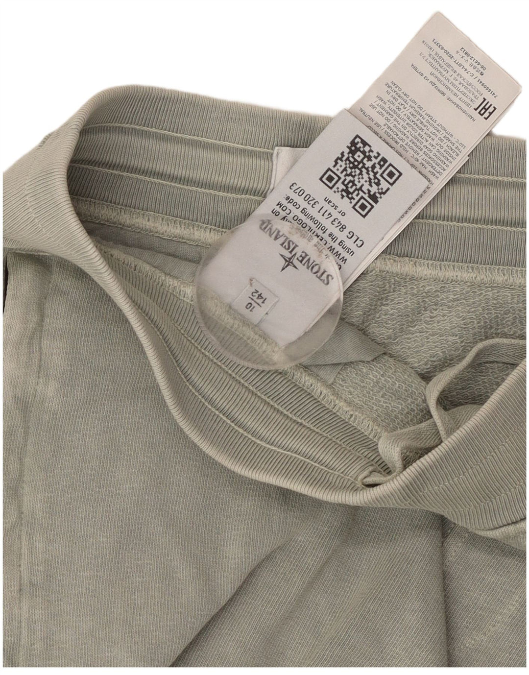 Спортивные шорты Stone Island для мальчиков 9-10 лет, серые, хлопковые