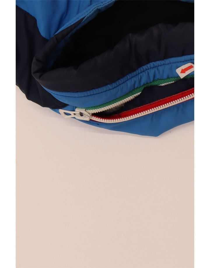 Женская стеганая куртка Samas IT 50 XL, синяя, нейлон с цветными блоками