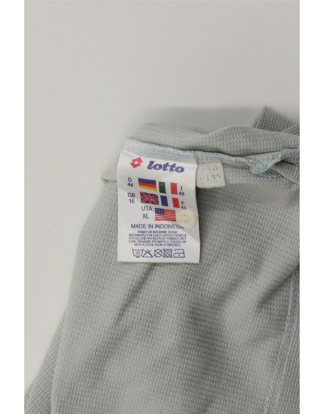 Женская футболка Lotto Top UK 16, большой синий хлопок