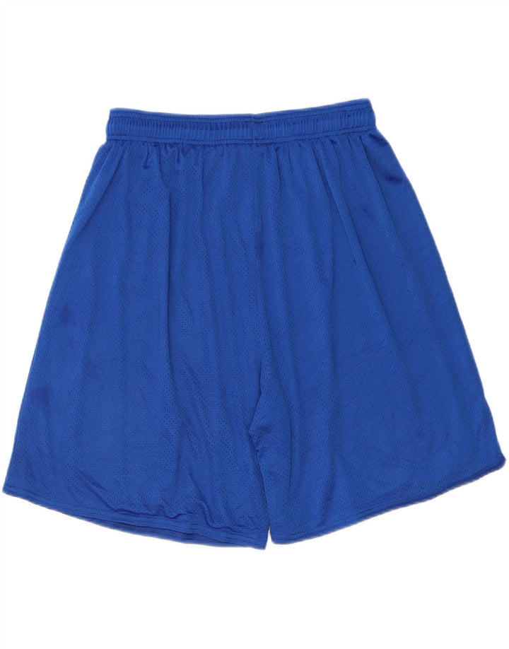 Мужские спортивные шорты с рисунком RUSSELL ATHLETIC XL, синие, полиэстер