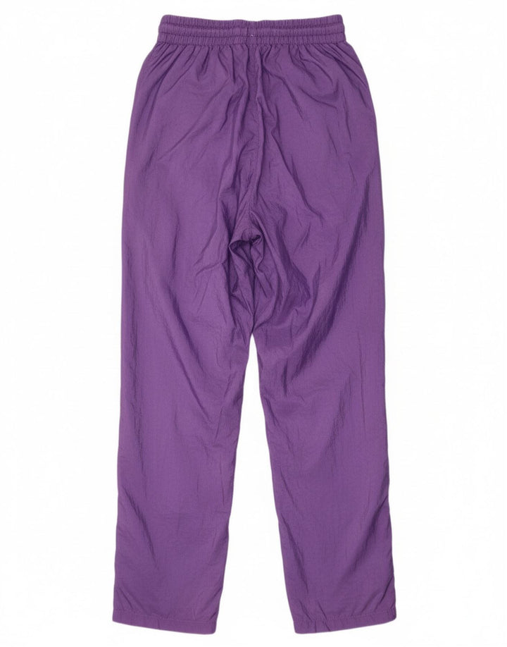 BRUGI Womens Tracksuit Trousers UK 12 Medium  Purple Colourblock Polyester
