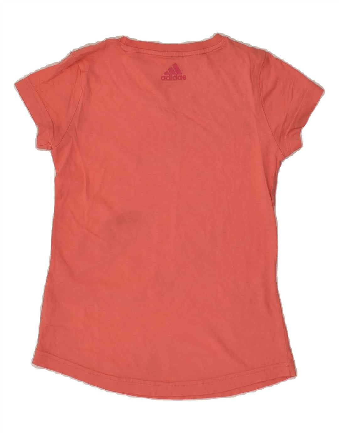 ADIDAS Girls Graphic T-Shirt Top 11-12 Years Pink Cotton | Vintage Adidas | Thrift | Second-Hand Adidas | Used Clothing | Messina Hembry 