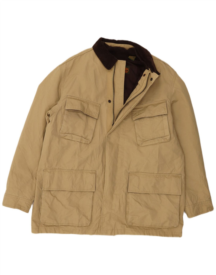 Мужская ветровка Timberland UK 42 XL Бежевый нейлон