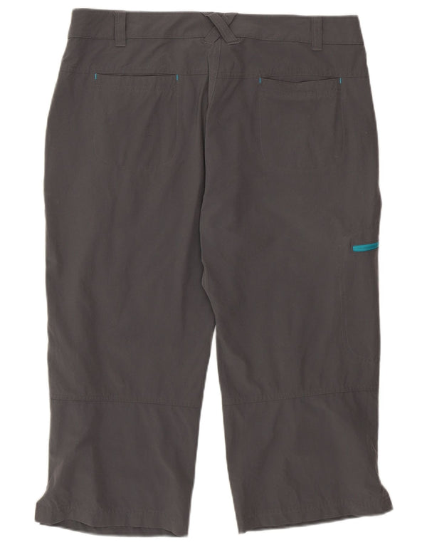 Женские прямые походные капри Rab UK 12, средние W32 L20, серые