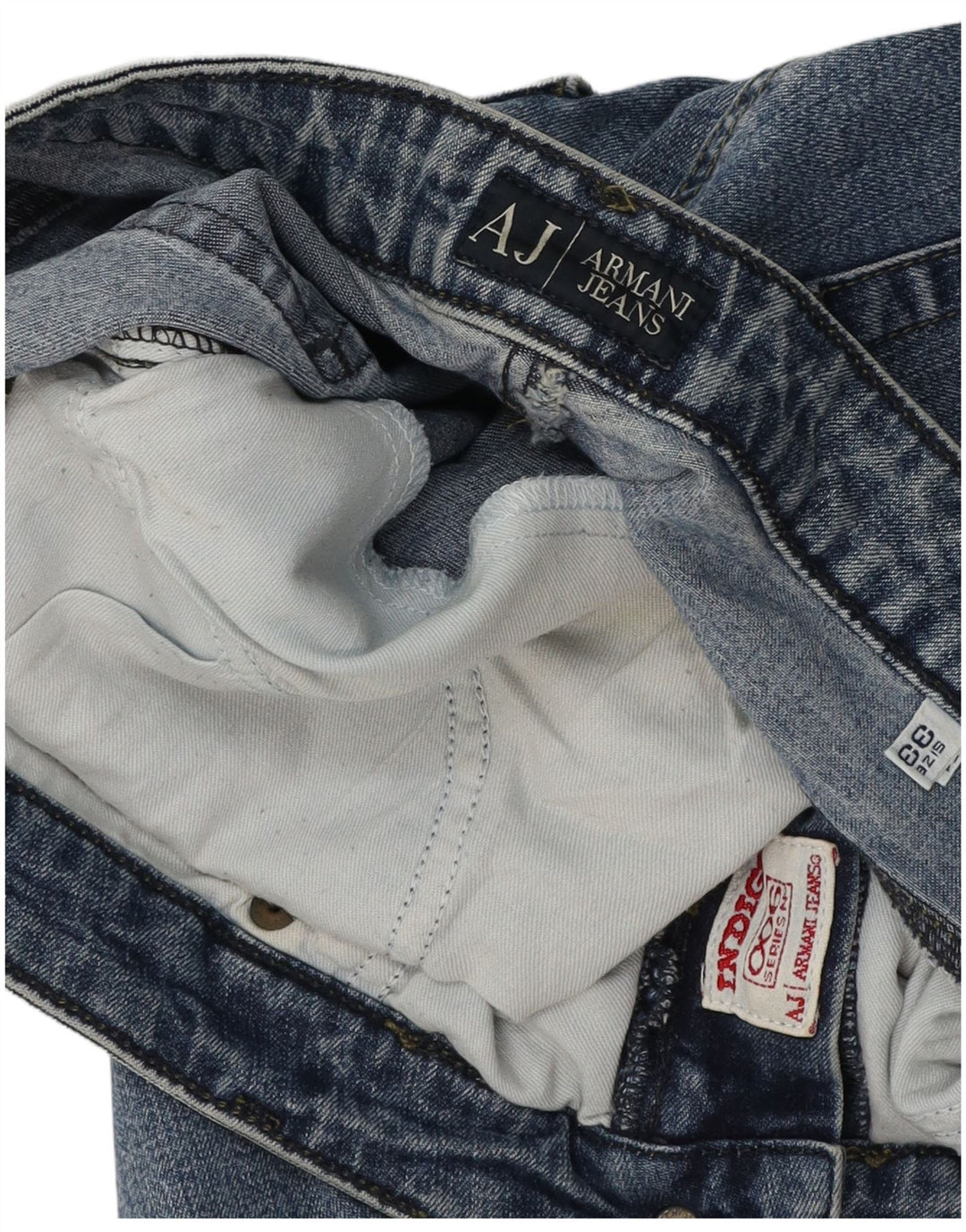 Женские узкие джинсы Armani W33 L28 синие
