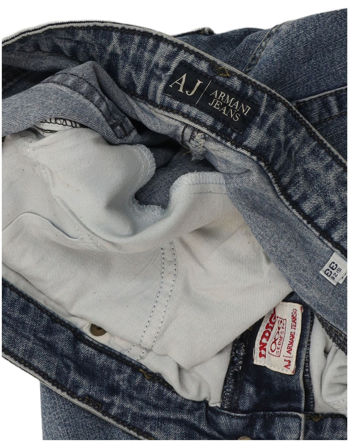 Женские узкие джинсы Armani W33 L28 синие