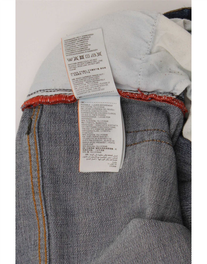 Мужские прямые джинсы Superdry W34 L30, синий хлопок