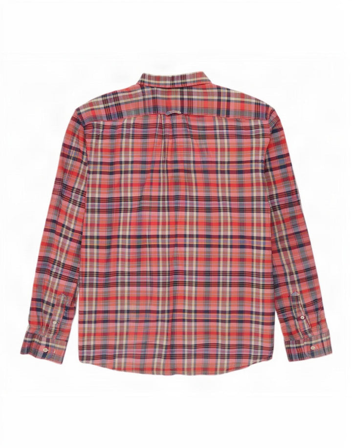 Мужская фланелевая рубашка Nautica Heritage 2XL, хлопок в разноцветную клетку