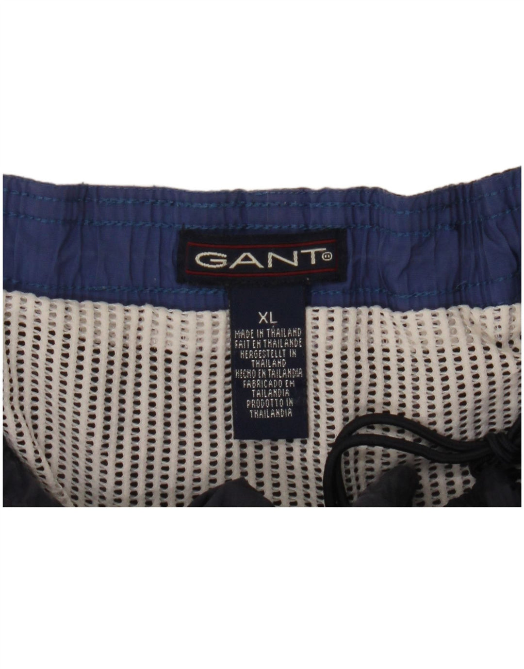 Мужские шорты для плавания GANT XL, темно-синие, нейлон с цветными блоками