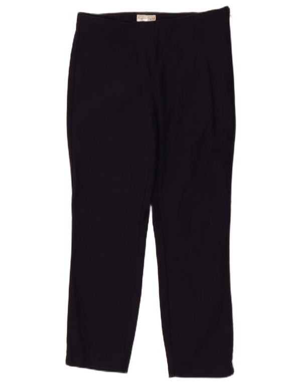 Женские прямые укороченные брюки Phase Eight UK 12 Medium W28 L24 Темно-синие