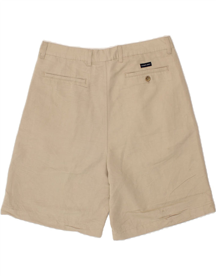 CHAPS Mens Chino Shorts W36 Large Grey Cotton Vintage Chaps and Second-Hand Chaps from Messina Hembry 