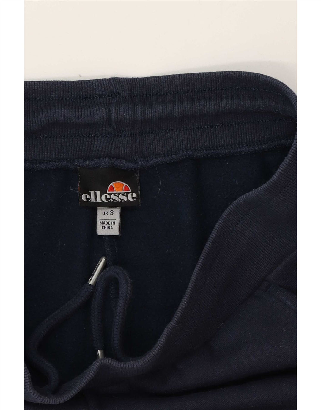 Мужские спортивные шорты Ellesse, маленькие, темно-синие, с цветными блоками
